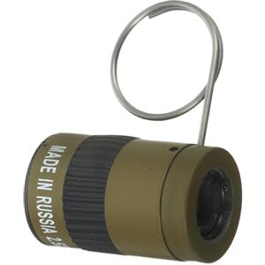 Balacoo Cannocchiale Monoculare Tascabile in Miniatura per Campeggio Messa a Fuoco Rotante, Lente da 17,5mm e Anello da Dito, Leggero in Metallo e Plastica per Visione a Lunga Distanza