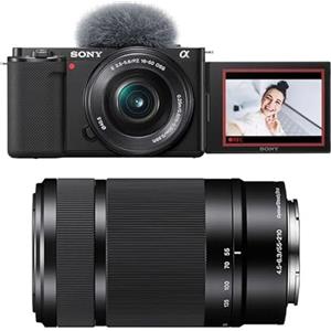 Sony Kit fotografico personalizzato creato utilizzando SONY ALPHA ZV-E10 NOIR + 16-50 + 55-210