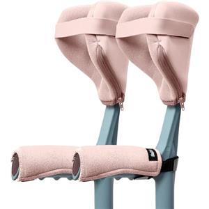 SPRING SEAON Set di 4 cuscinetti per impugnature delle stampelle, per supporto avambraccio