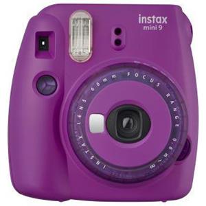 Fujifilm Macchina fotografica istantanea Instax mini 9 - Viola + Fujifilm Fujifilm Instax Lens 60mm f/12.7 f/12.7 - refurbished
