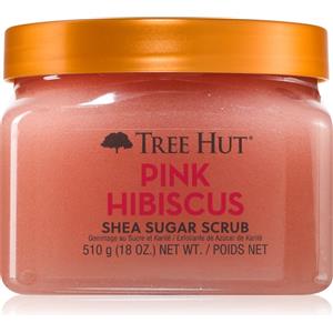 Tree Hut Pink Hibiscus Scrub Corpo 510 g - Esfoliante Ultra Idratante con Burro di Karité e Oli Naturali