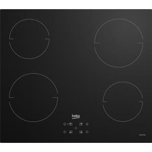 Beko HII64401QT - Piano cottura induzione, 4 fuochi, 59x52 cm, Nero
