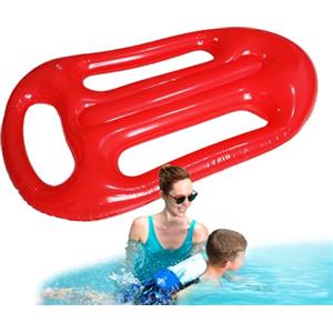 Genérico Kick Board - Tavola gonfiabile in PVC, 75 x 43 x 13 cm, per bambini, per l'allenamento di nuoto con galleggiante per piscina, con materiale durevole, esercizio per bambini, apprendimento