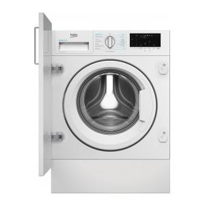 Beko PRONTA CONSEGNA - SPEDIZIONE IMMEDIATA Beko WIT8A4BW Lavatrice da incasso Scomparsa totale 60 cm 8 Kg classe A 1400 giri/min. Motore Inverter AutoClean