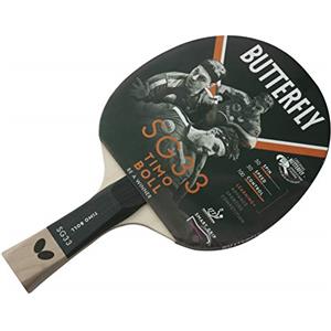 Butterfly SG33 - Racchetta da ping pong, colore: Nero e Rosso