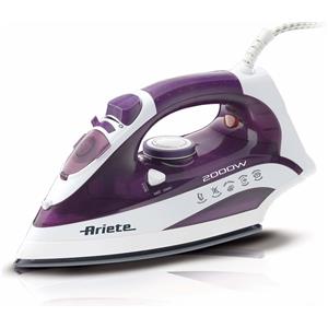 Ariete 6235 Steam Iron - Ferro da stiro con piastra in Ceramica - Vapore 25 gr/min - Colpo vapore 140 gr/min - vapore verticale - 2000 Watt