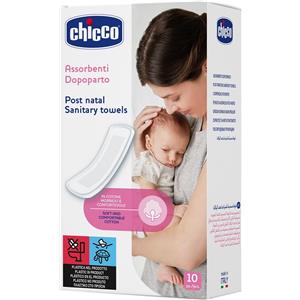 Chicco Assorbenti Postparto in Cotone - 10 Pezzi, Prodotto di Qualità e Pratico