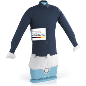 CLEANmaxx Stiratura automatica di camicie PRO | Sostituisce ferro da stiro, asse da stiro, piroscafo e piroscafo | Per camicie, camicette e magliette | Innovativo ed efficace