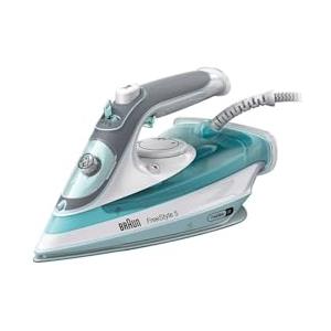 Braun SI5017GR Ferro da Stiro a Vapore Serie 5, Piastra in Ceramica, Funzione Turbo Vapore, Sistema Anticalcare, Colore Grigio