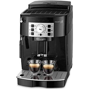 De'Longhi Magnifica S ECAM22.112.B, Macchina Caffè Automatica, Montalatte Manuale Regolabile, dal Chicco alla Tazzina, 2 Ricette Caffè, Controllo Temperatura, 2 Espressi Contemporaneamente, Nero