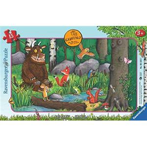 Ravensburger Puzzle per bambini Ravensburger - 05225 Il topo e il Gruffalo - puzzle a cornice per bambini dai 3 anni in su, con 15 pezzi