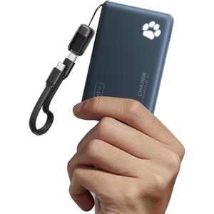 INIU Power Bank, 45W 10000mAh Il Più Leggero Ricarica Rapida Powerbank, PD3.0 QC4.0 USB C Input & Output Caricatore Portatile per iPhone 17 16 15 14 13 Pro Max Mini Plus Samsung Huawei, Blu