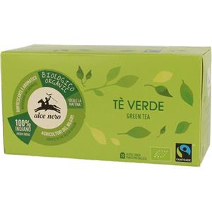 ALCE NERO SpA Alce Nero Tè Verde Biologico, 20 Filtri