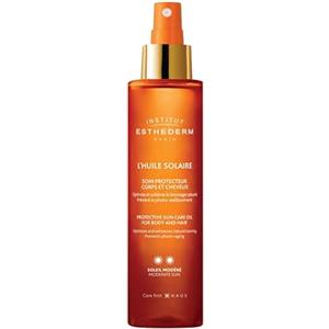 Institut Esthederm L'Huile Solaire 2 Soli 150 ml - Olio Abbronzante Idratante e Protettivo