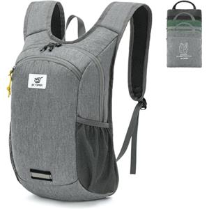 SKYSPER Zaino Pieghevole Ultraleggero 10L, Zainetto Richiudibile piccolo Zaino Hiking Salvaspazio per Trekking Viaggio Brevi Escursioni Ciclismo