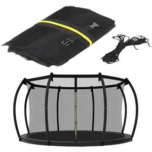 Generic Rete di protezione per trampolino, rete di sicurezza per trampolino, 305 cm, in nylon resistente alle intemperie, accessori per recinzione interna resistente, per cortile esterno e giardino