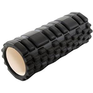 RNXRZANK Foam Roller Colonna Fitness Pilates Stretching Massaggio Muscolare Materiale PP Robusto Adatto per Sport Palestra Casa, Nero