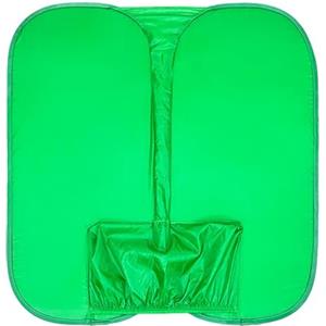 Generico Green Screen Chair Backdrop - 103x102cm Foldable Background Sheet, Green Screen Chair Backdrop | Double Sided Photography Backdrops, Reversible Photo Video Sheet, Crease Resistant | Attach