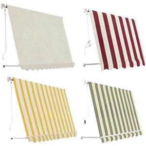 Tende da Sole a caduta 250x250 vari colori Sangiorgio BEIGE/RIGATO
