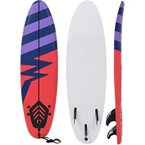 vidaXL Tavola da Surf 170 cm a righe paddle surf sport nautico vela
