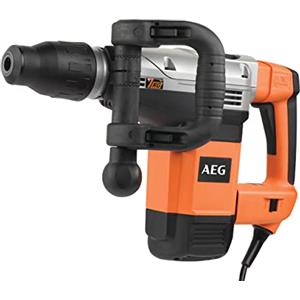 AEG MH 7 E Martello Demolitore a Batteria 7 kg SDS-MAX, Motore da 1500W ed Energia di Impatto da 10.5 J, con Impugnatura Ergonomica, cn Sistema Antivibrazioni