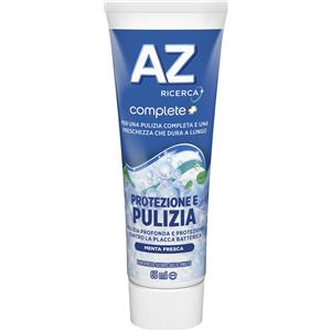 Procter & Gamble AZ Complete Plus Dentifricio 65ml - Pulizia Profonda, Protezione dalla Placca, Freschezza Duratura e Sbiancamento