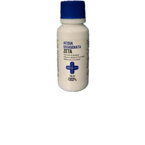 ZETA FARMACEUTICI Acqua Ossigenata 10 Volumi 100ml - Disinfettante per Ferite e Escoriazioni