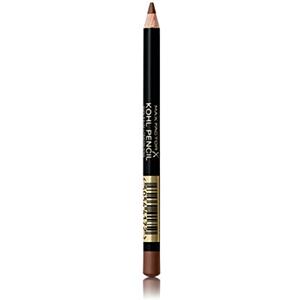 Max Factor Matita Occhi Kohl Pencil, Eyeliner con Texture Morbida Facile da Sfumare, 040 Taupe