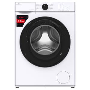 Akai Lavatrice Slim AQUA70012K-J 7 Kg, 1200 Giri/Min, Bianco, Libera Installazione, 12 Programmi
