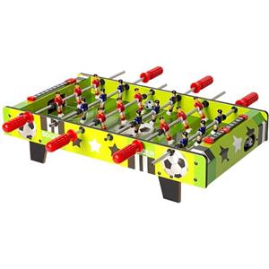 ColorBaby 85435 Tavolo da Calcio Balilla per Bambini, 60 x 32 x 14 cm, 2 Giocatori, Marcatori manuali, in Legno Duro, Giochi da Tavolo, Calcetto per Bambini, 6 Anni e Altro