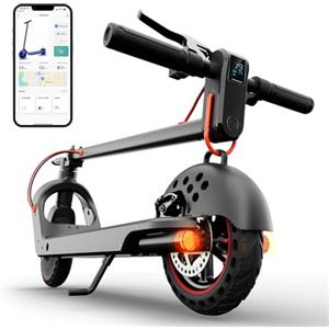 UrbanFish Monopattino Elettrico Adulto, Scooter Elettrico 500W, 35km Autonomia, Massima 25 km/h, Carico 150kg, 8.5 e 36V / 7.8 Ah, Doppio Freno, Controllo Tramite App, Pieghevole per Adulti e Adolescenti