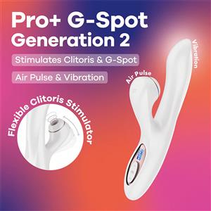 SATISFYER Vibratore Rabbit Pro G-Spot Gen 2