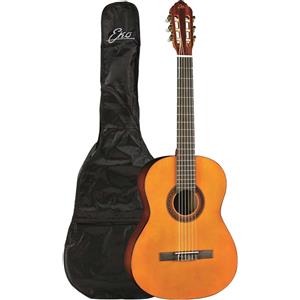 EKO CS12 Chitarra Classica 4/4 con Custodia, Accordatore e Plettri - Ideale per Scuola di Musica