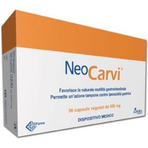 Aurora Biofarma NeoCarvi Integratore Alimentare 36 Capsule per la Digestione e il Benessere Gastrointestinale