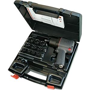 Ingersoll-Rand 2130XP-K Avvitatore a Impulsi Pneumatico - Massima Potenza, Colore Nero, 816 Nm Coppia, Con Valigetta e Accessori