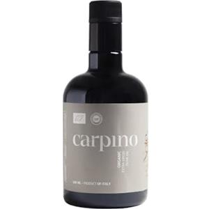 Carpino - Olio Extravergine di Oliva Biologico EVO, Sicilia DOP Monti Iblei, Estratto a Freddo, Gusto Intenso Fruttato Medio, Bottiglia 500 ml