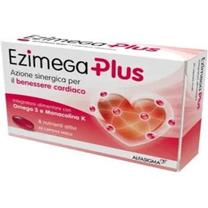 Alfasigma spa Alfasigma Ezimega Plus Integratore Per Il Colesterolo, 20 Capsule Molli
