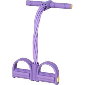 Generico Fascia Di Resistenza Per Estrattore Pedale - Trainer Elastico A 8 Tubi Da 52x26 Cm, Attrezzo Fitness In Schiuma EVA, Di Corda Addominale | Attrezzatura Per Allenamento Sit Up Per Braccio Gamba