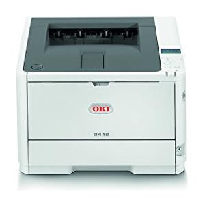 OKI B412DN - A4 Mono Laser Printer 33ppm Mono 1200 x 1200 dpi 512MB Memory 3 Year Warranty