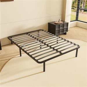 DEWINNER Rete 140x200 cm, Altezza 35cm, Ortopedica con 7 Piedi,Letto Ferro Battuto con Rete a Doghe francese regolatori di rigidità con Doppie doghe centrali 140 x 200 cm
