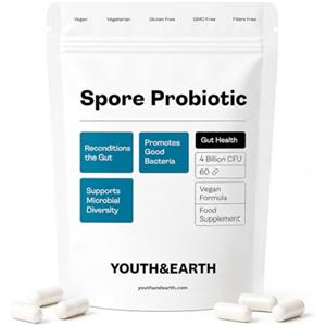 Youth & Earth Spore Probiotiche 4 miliardi di CFU (60 capsule)