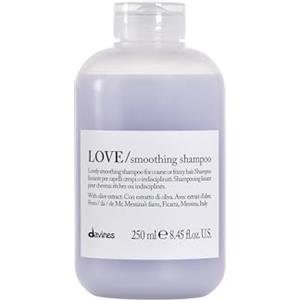 DAVINES Love Smoothing Shampoo 250 Ml per tutti i tipi di capelli, per detergere e nutrire i capelli, 250 ml