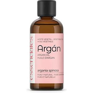 Essenciales - Olio Vegetale di Argan, 100% Puro e Naturale | Olio Vegetale di Argania Spinosa, 1ª Spremitura a Freddo, 100 ml