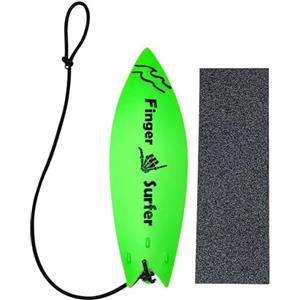 Générique Tavola Da Surf Dita - Tavola Da Surf A , Mini Giocattolo Srf 12 × 3,8 × 0,2 Cm con Velo | Tasto Da Tavolo Wind per Pratica Trucchi, dallo Stress | Giocattolo D