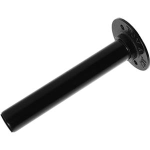 MUCKLILY Supporto per Dischi Palestra da Muro in Ferro Nero, Porta Bilanciere Salvaspazio Design Moderno e Minimalista, per Organizzare Pesi in Palestra Domestica