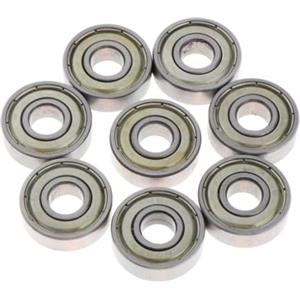 drburpily Cuscinetti per skateboard ad alte prestazioni 608-2RS Cuscinetti a sfera Pro Longboard progettati per la migliore velocità per scooter in linea e pattini a rotelle