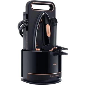 Braun Ferro da stiro con caldaia Braun CareStyle 9 IS 9090 BK 2700 W 2 L EloxalPlus soleplate Nero, Rame [IS9090BK]