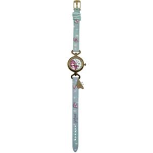 SANTORO Gorjuss Orologio Analogico Bambina, Orologio con Charm, Collezione Cherry Blossom, Colore Turchese