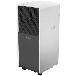 Indesit PAI212COW - Condizionatore Portatile 12000 BTU/h Con Deumidificatore Integrato. Climatizzatore Con Timer 24h, Per Ambienti Di Medie Dimensioni. Funzione Dolce Sonno. Classe A.