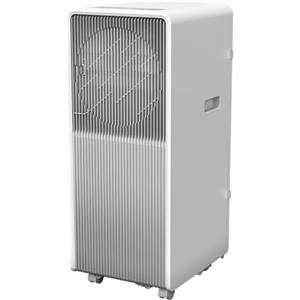 Beko - BP412H - Climatizzatore Portatile, 7000 Btu/h, Raffrescamento e Riscaldamento, Deumidificazione, Controllo facile e intuitivo, Classe Energetica A - Bianco/Grigio 33,5 x 69,8 x 28,5 cm